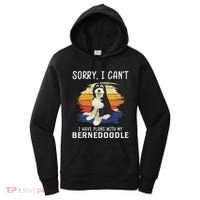 I Have Plans With My Bernedoodle Funny Dog Lover Women's Hoodie thumb 0