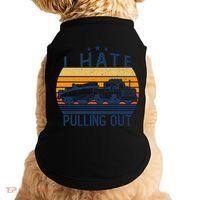 I Hate Pulling Out Retro Boating Boat Captain For Gift Doggie Tank thumb 0