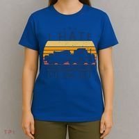 I Hate Pulling Out Retro Boating Boat Captain For Gift T-Shirt thumb 4