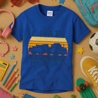 I Hate Pulling Out Retro Boating Boat Captain For Gift Kids T-Shirt thumb 3