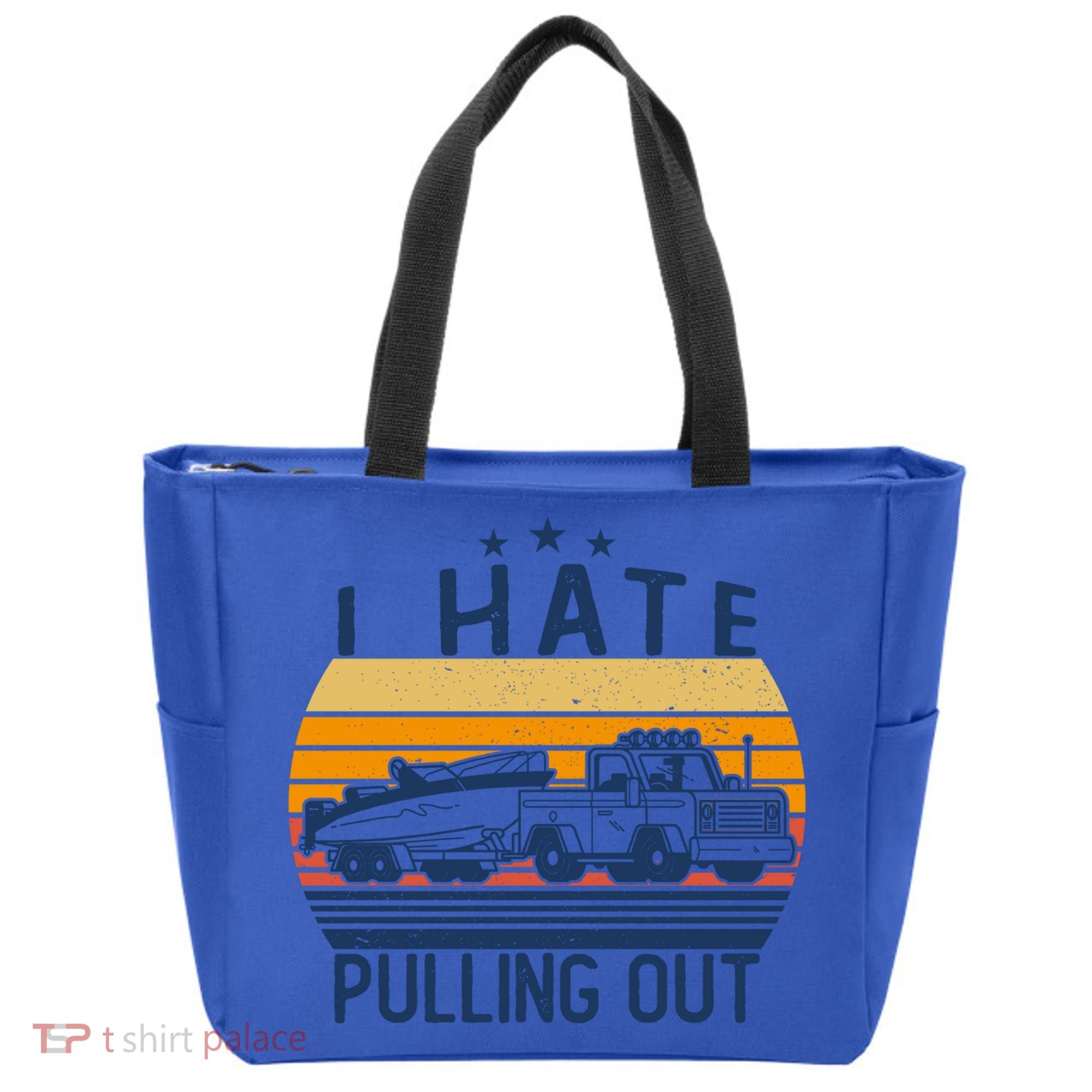 I Hate Pulling Out Retro Boating Boat Captain For Gift Tote Bag