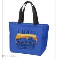 I Hate Pulling Out Retro Boating Boat Captain For Gift Tote Bag thumb 3