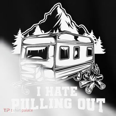 I Hate Pulling Out Funny Camping Vintage Retro Toddler Fine Jersey T-Shirt