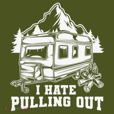I Hate Pulling Out Funny Camping Vintage Retro The Baniff Cuffed Pom Beanie