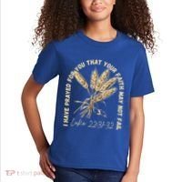 I Have Prayed For You Luke 2231 32 Faith Kids T-Shirt thumb 2