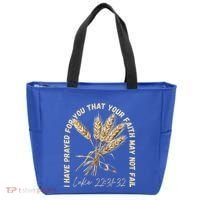 I Have Prayed For You Luke 2231 32 Faith Tote Bag thumb 0