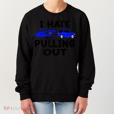 I Hate Pulling Out Retro Boating Boat Captain Gift Women's Sweatshirt