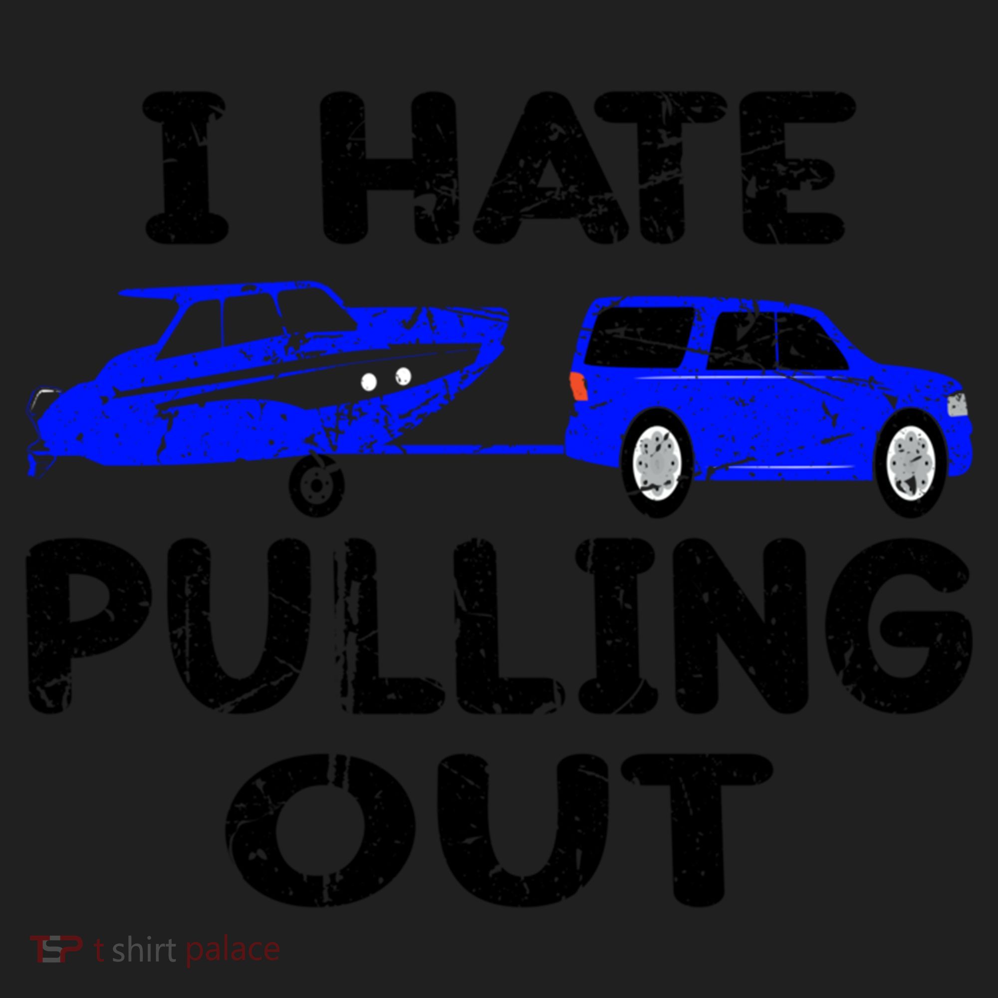 I Hate Pulling Out Retro Boating Boat Captain Gift Women's Sweatshirt