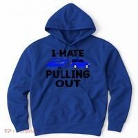 I Hate Pulling Out Retro Boating Boat Captain Gift Hoodie thumb 0