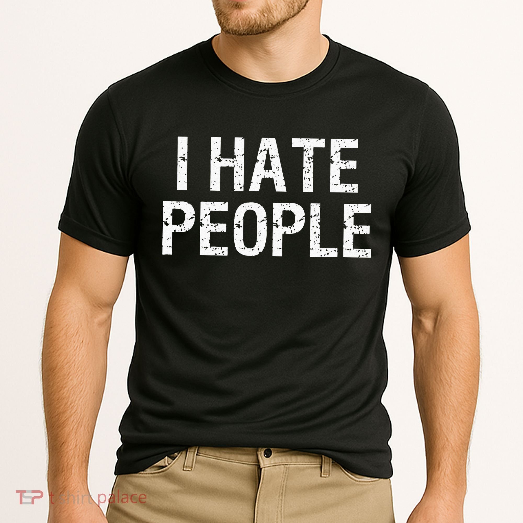 I HATE PEOPLE Cooling Performance Crew T-Shirt