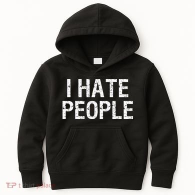 I HATE PEOPLE Kids Hoodie
