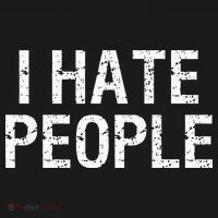 I HATE PEOPLE Kids Tie-Dye T-Shirt thumb 3