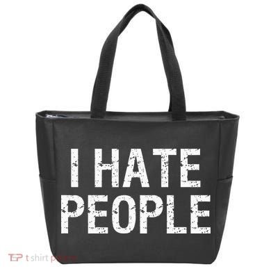 I HATE PEOPLE Tote Bag