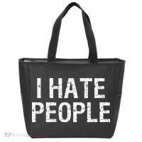 I HATE PEOPLE Tote Bag thumb 0