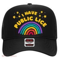 I Have Pubic Lice Funny Retro Offensive Inappropriate Meme Hat thumb 0