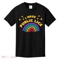 I Have Pubic Lice Funny Retro Offensive Inappropriate Meme Kids T-Shirt thumb 0