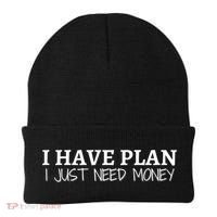 I Have Plan I Just Need Money Funny Gamer Rdr2 Funny Gift Beanie thumb 0