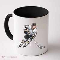 Ice Hockey Player Game Day Gift Dults Cute Gift Coffee Mug thumb 0