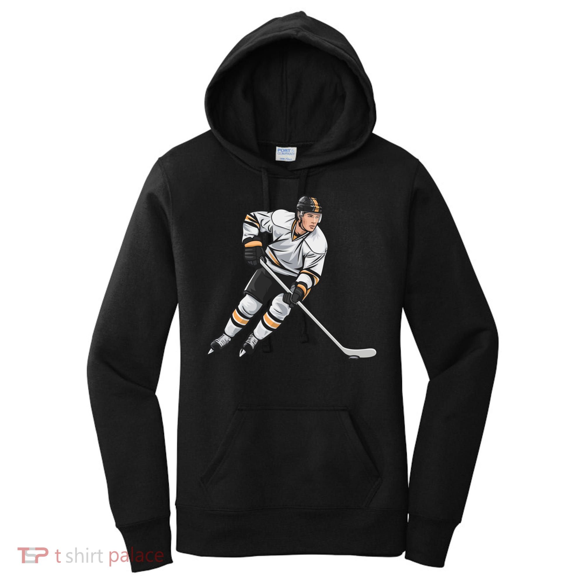 Ice Hockey Player Game Day Gift Dults Cute Gift Women's Hoodie