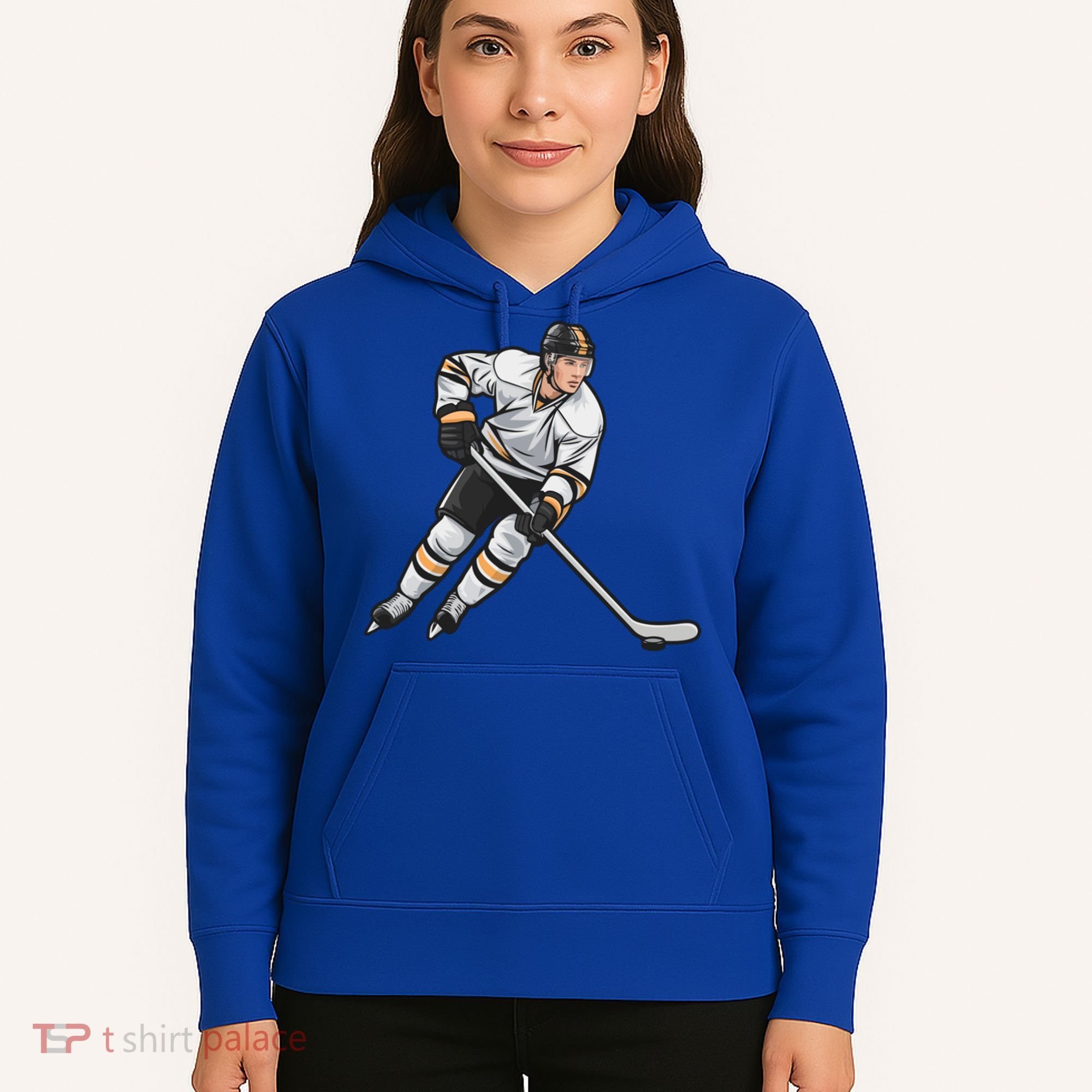 Ice Hockey Player Game Day Gift Dults Cute Gift Hoodie