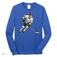 Ice Hockey Player Game Day Gift Dults Cute Gift Long Sleeve Shirt thumb 0