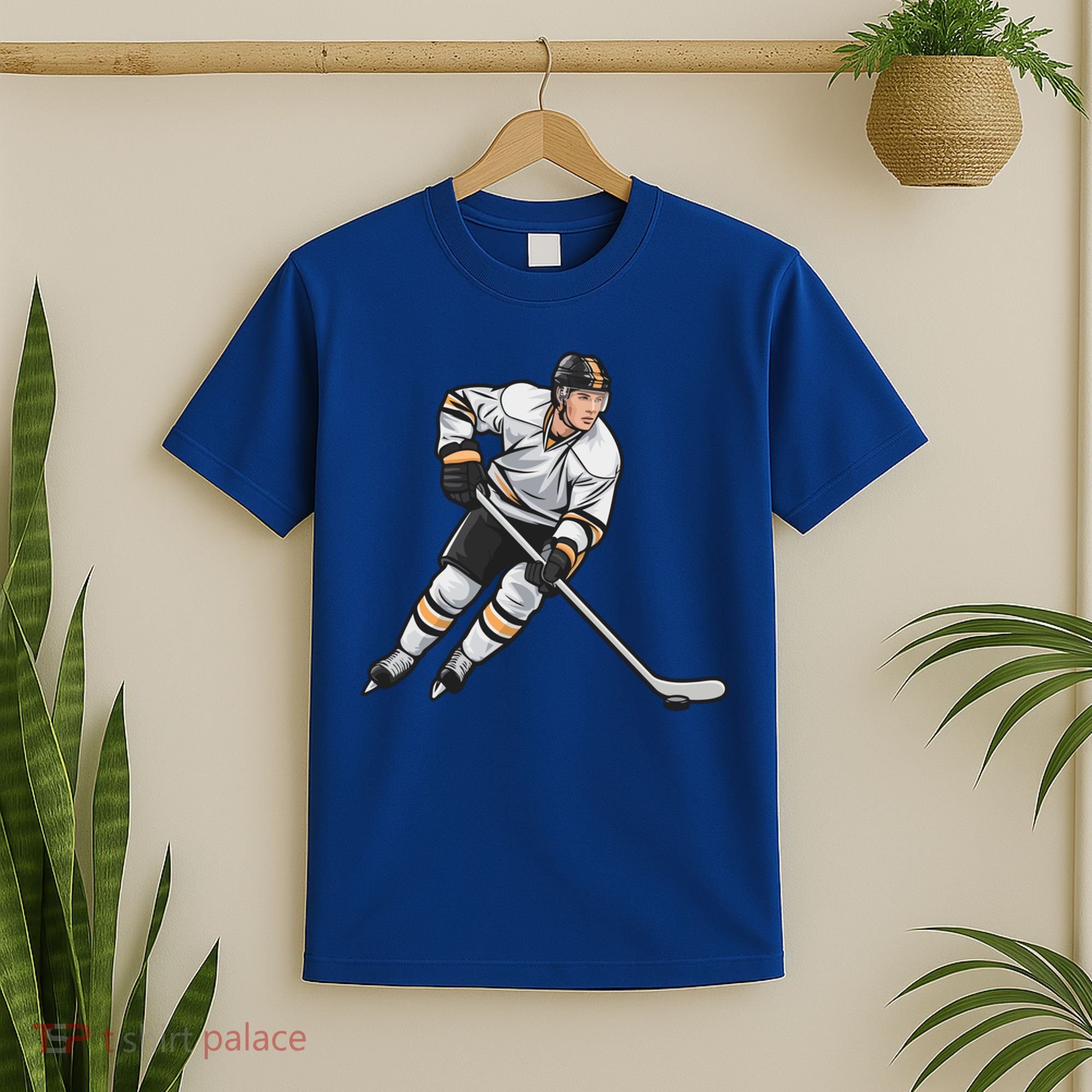 Ice Hockey Player Game Day Gift Dults Cute Gift T-Shirt