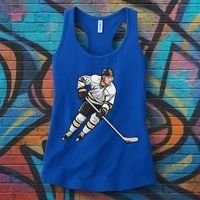 Ice Hockey Player Game Day Gift Dults Cute Gift Women's Tank Top thumb 3