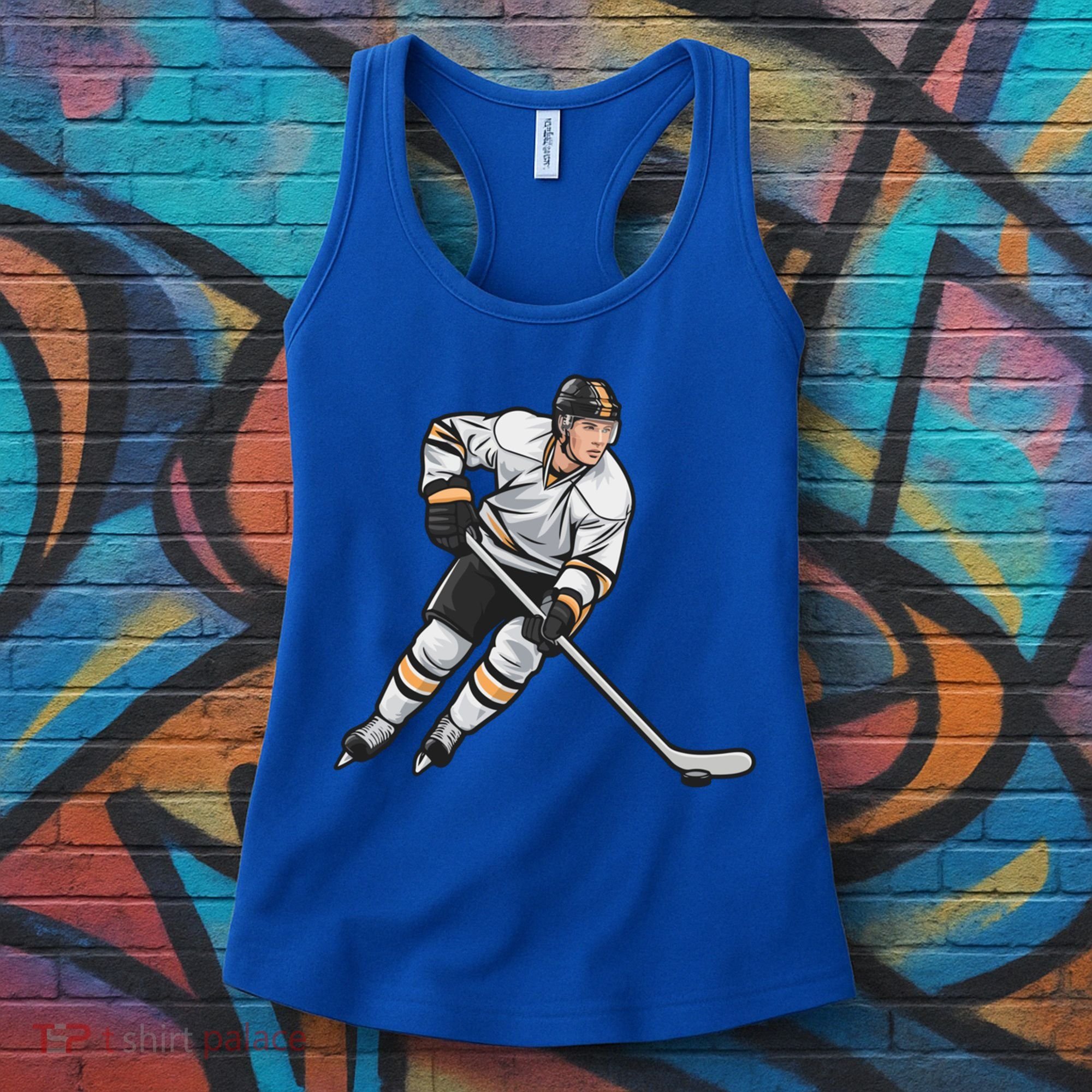 Ice Hockey Player Game Day Gift Dults Cute Gift Women's Tank Top
