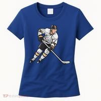 Ice Hockey Player Game Day Gift Dults Cute Gift Women's T-Shirt thumb 0