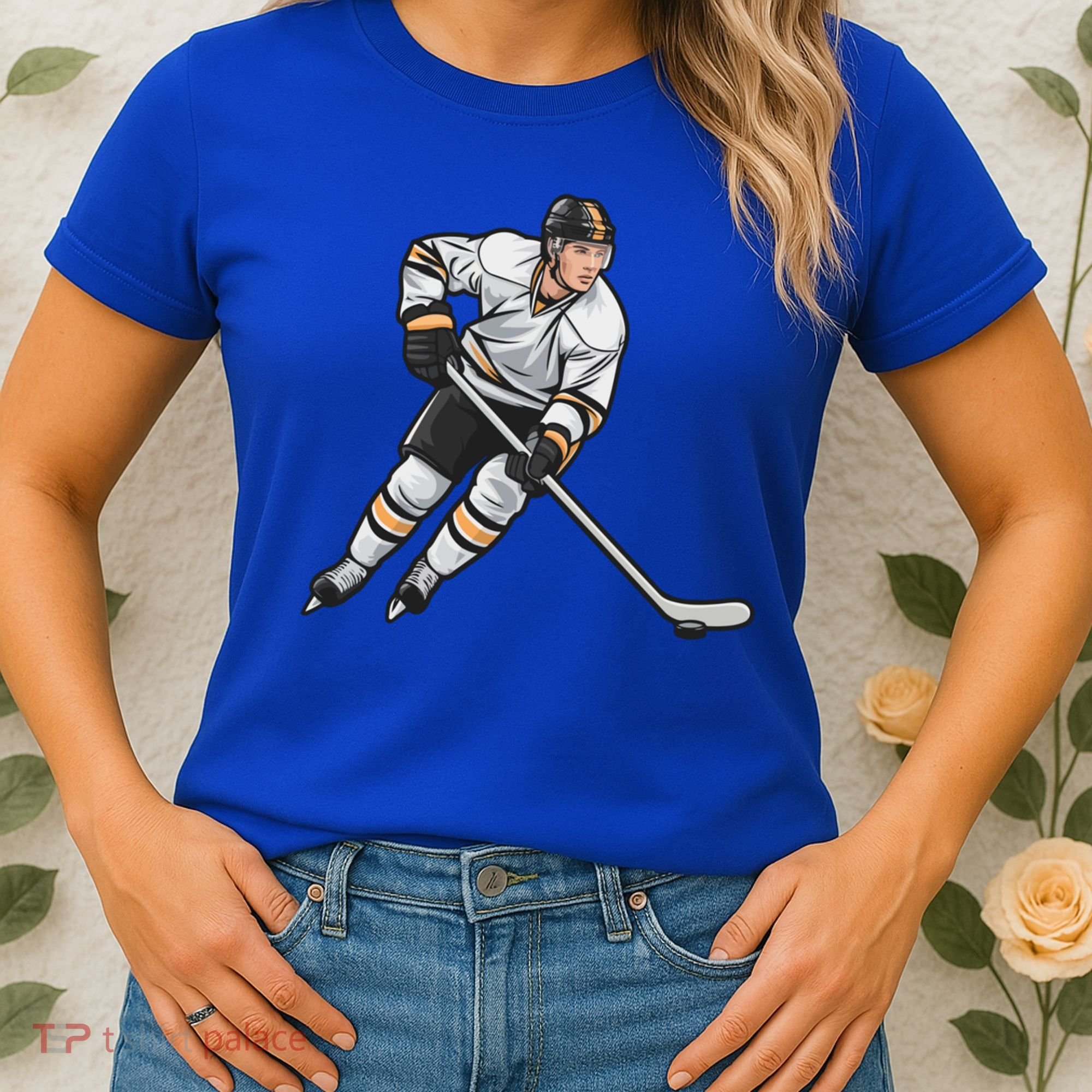 Ice Hockey Player Game Day Gift Dults Cute Gift Women's T-Shirt