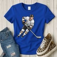 Ice Hockey Player Game Day Gift Dults Cute Gift Women's T-Shirt thumb 3