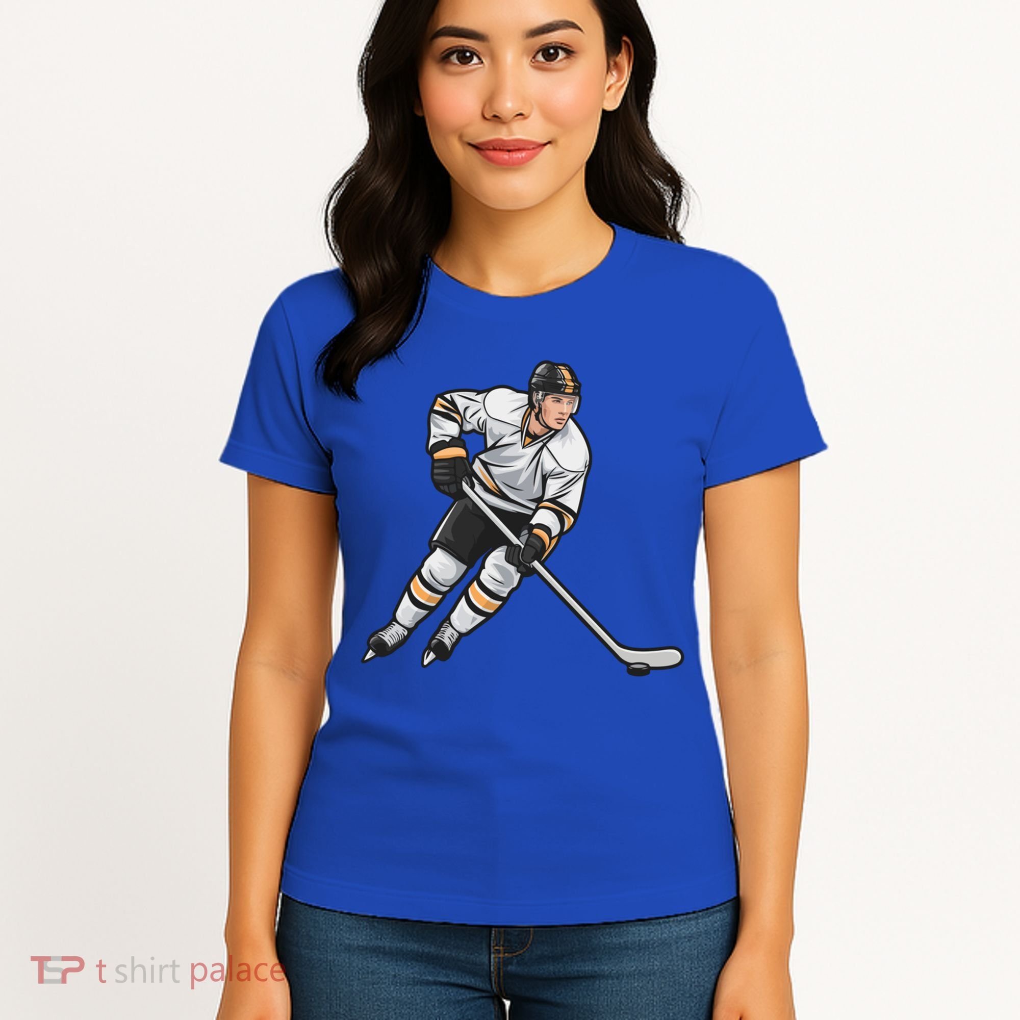 Ice Hockey Player Game Day Gift Dults Cute Gift Women's T-Shirt