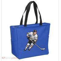 Ice Hockey Player Game Day Gift Dults Cute Gift Tote Bag thumb 2