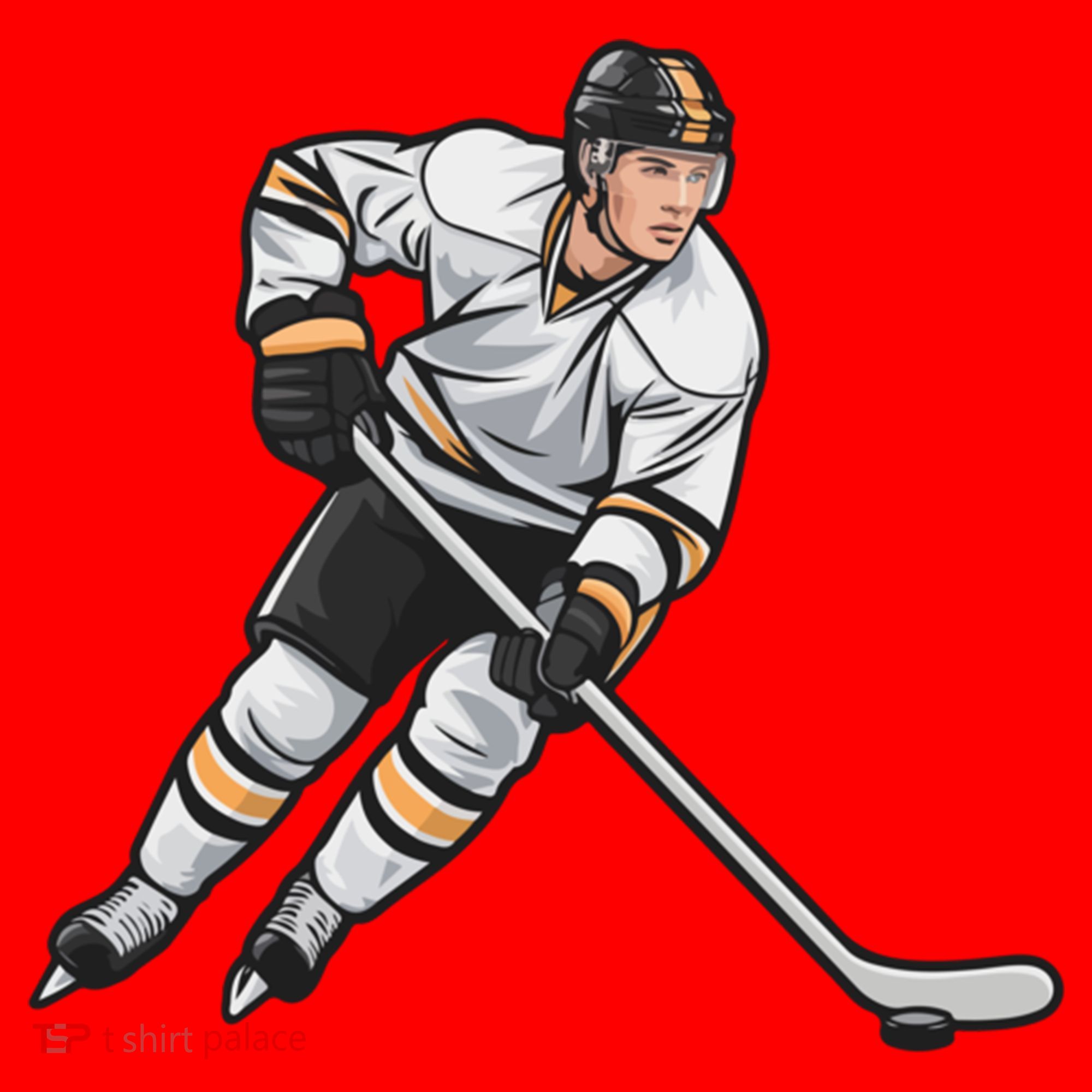 Ice Hockey Player Game Day Gift Dults Cute Gift Santa Hat