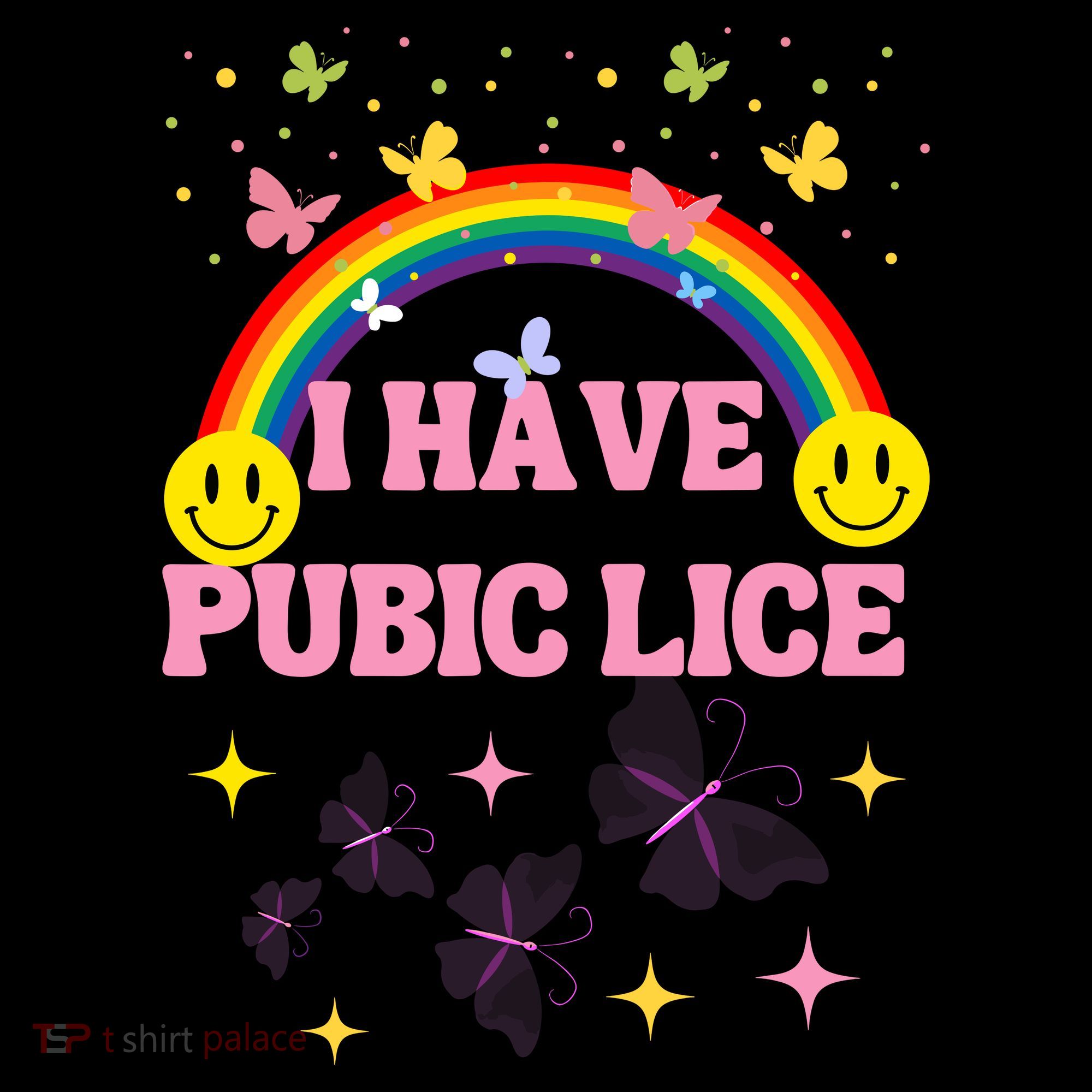 I Have Pubic Lice Funny Retro Offensive Inappropriate Meme Sweatshirt