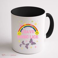 I Have Pubic Lice Funny Retro Offensive Inappropriate Meme Coffee Mug thumb 1