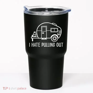 I Hate Pulling Out Boating Boat Captain Tumbler