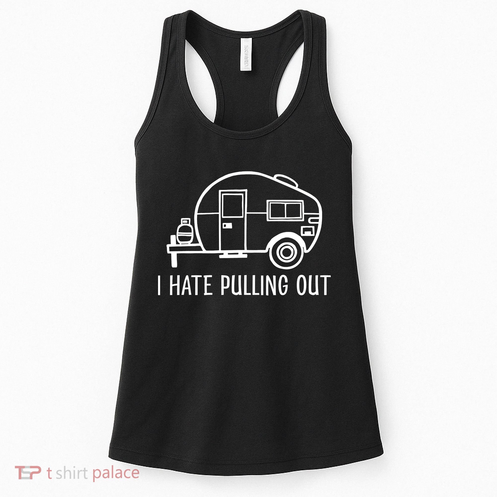 I Hate Pulling Out Boating Boat Captain Women's Tank Top