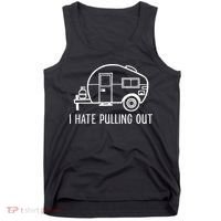 I Hate Pulling Out Boating Boat Captain Tank Top thumb 0