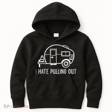 I Hate Pulling Out Boating Boat Captain Kids Hoodie