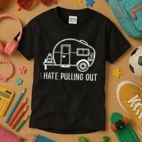 I Hate Pulling Out Boating Boat Captain Kids T-Shirt thumb 3