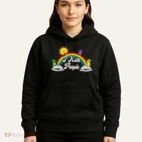 I Hate People Rainbow Printed Hoodie thumb 5