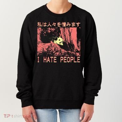I Hate People Opossum I Hate People Opossum Japanese Women's Sweatshirt