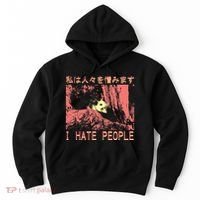 I Hate People Opossum I Hate People Opossum Japanese Hoodie thumb 0