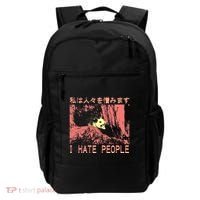I Hate People Opossum I Hate People Opossum Japanese Backpack thumb 0