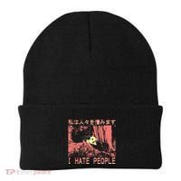 I Hate People Opossum I Hate People Opossum Japanese Beanie thumb 0