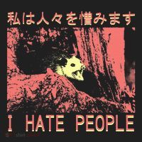 I Hate People Opossum I Hate People Opossum Japanese Beanie thumb 2