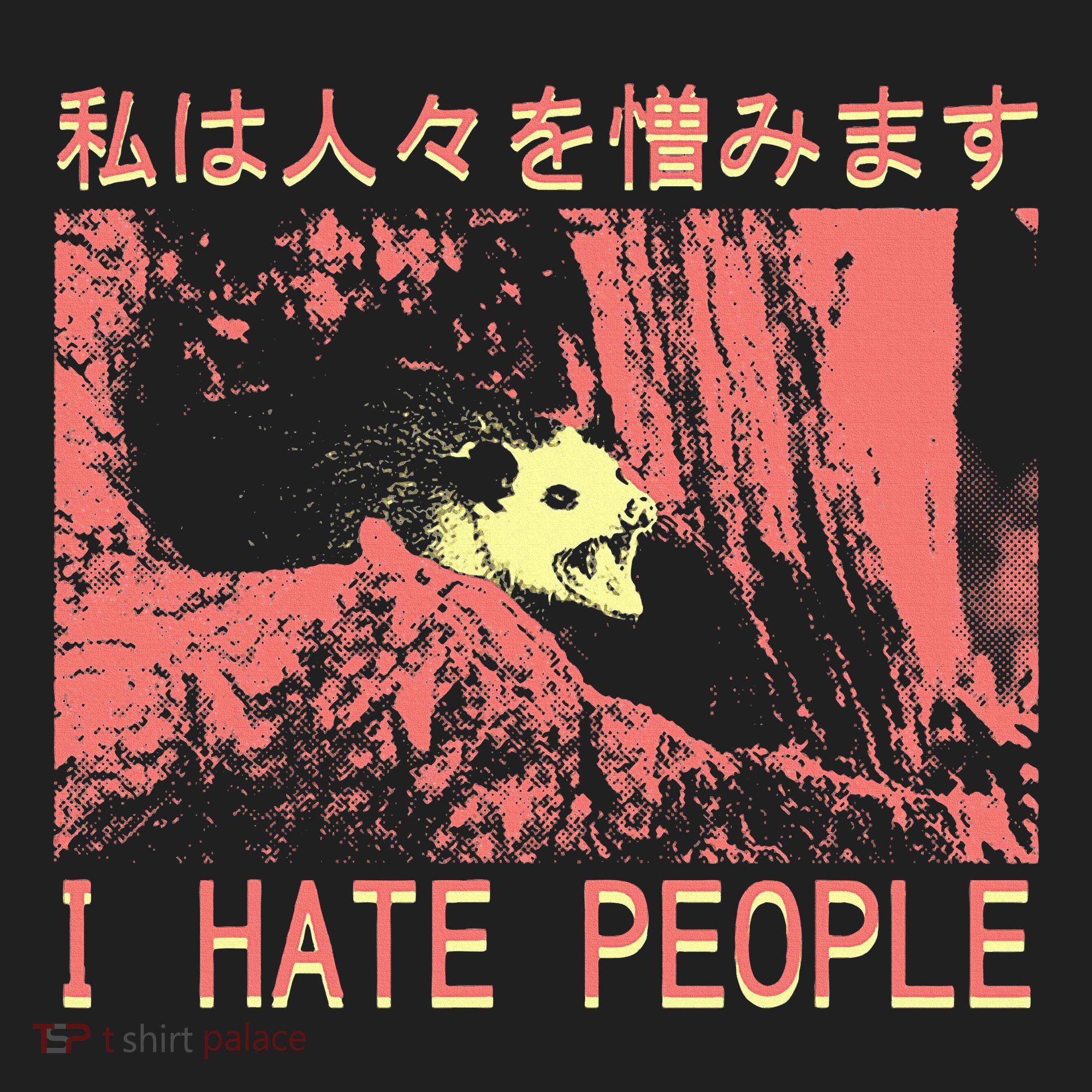 I Hate People Opossum I Hate People Opossum Japanese Beanie