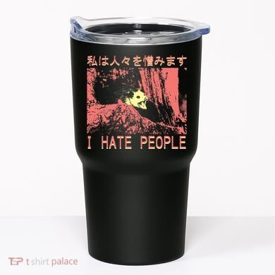 I Hate People Opossum I Hate People Opossum Japanese Tumbler