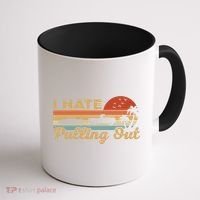 I Hate Pulling Out Funny Boating Trailer Boat Captain Retro  Coffee Mug thumb 1